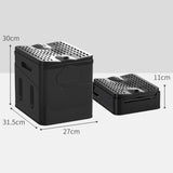 Maxbell Portable Folding Toilet Travel Potty with Lid for Fishing Long Trips Hiking