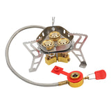 Maxbell Portable Camping Gas Stove Adjustable Stable for Travel Picnic Backpacking