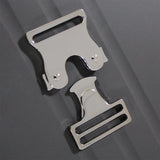 Maxbell 2Pcs Metal Side Release Belt Buckles Fasteners for Garment Backpack Strap