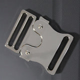 Maxbell 2Pcs Metal Side Release Belt Buckles Fasteners for Garment Backpack Strap