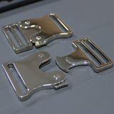Maxbell 2Pcs Metal Side Release Belt Buckles Fasteners for Garment Backpack Strap