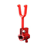 Maxbell Metal Fishing Rod Holder Fishing rod bracket lock Bracket Locker for Outdoor Fishing Red, Short