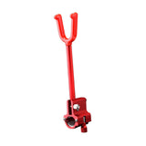 Maxbell Metal Fishing Rod Holder Fishing rod bracket lock Bracket Locker for Outdoor Fishing Red, Long