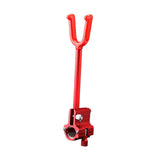 Maxbell Metal Fishing Rod Holder Fishing rod bracket lock Bracket Locker for Outdoor Fishing Red, Long