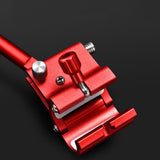 Maxbell Metal Fishing Rod Holder Fishing rod bracket lock Bracket Locker for Outdoor Fishing Red, Long