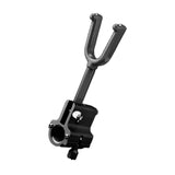 Maxbell Metal Fishing Rod Holder Fishing rod bracket lock Bracket Locker for Outdoor Fishing Black, Short