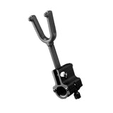 Maxbell Metal Fishing Rod Holder Fishing rod bracket lock Bracket Locker for Outdoor Fishing Black, Short