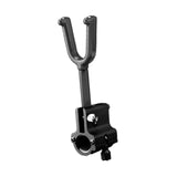 Maxbell Metal Fishing Rod Holder Fishing rod bracket lock Bracket Locker for Outdoor Fishing Black, Short