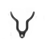 Maxbell Metal Fishing Rod Holder Fishing rod bracket lock Bracket Locker for Outdoor Fishing Black, Long