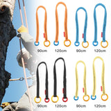 Maxbell Cambium Saver Tree Arborist Friction Saver for Outdoor Exploring Hiking Black 90cm