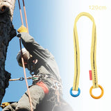 Maxbell Cambium Saver Tree Arborist Friction Saver for Outdoor Exploring Hiking Yellow 120cm