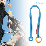 Maxbell Cambium Saver Tree Arborist Friction Saver for Outdoor Exploring Hiking Blue 90cm