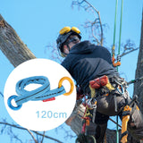 Maxbell Cambium Saver Tree Arborist Friction Saver for Outdoor Exploring Hiking Blue 120cm