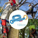Maxbell Cambium Saver Tree Arborist Friction Saver for Outdoor Exploring Hiking Blue 120cm