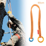 Maxbell Cambium Saver Tree Arborist Friction Saver for Outdoor Exploring Hiking Orange 90cm