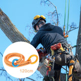 Maxbell Cambium Saver Tree Arborist Friction Saver for Outdoor Exploring Hiking Orange 120cm