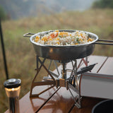 Maxbell Foldable Portable Burner with Carrying Bag Camping Gas Stove for Hiking