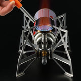 Maxbell Foldable Portable Burner with Carrying Bag Camping Gas Stove for Hiking