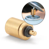 Maxbell Gas Refill Adapter Filling Gas Canister Inflation Valve Brass for Gas Tank