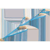 Maxbell Rock Climbing Rope Ladder 1.1Meters Climbing Strap Ladder for Caving
