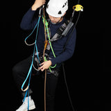 Maxbell Rock Climbing Rope Ladder 1.1Meters Climbing Strap Ladder for Caving