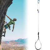 Maxbell Climbing Ascender Rope Foot Loop Ascender Gear Rigging for Mountaineering