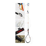 Maxbell Climbing Ascender Rope Foot Loop Ascender Gear Rigging for Mountaineering
