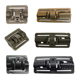 Maxbell Vest Quick Release Buckle Slider for Hunting Backpack Strap Belt Accessories Khaki Long