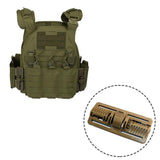 Maxbell Vest Quick Release Buckle Slider for Hunting Backpack Strap Belt Accessories Khaki Long