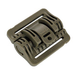 Maxbell Vest Quick Release Buckle Slider for Hunting Backpack Strap Belt Accessories Green Short