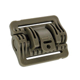 Maxbell Vest Quick Release Buckle Slider for Hunting Backpack Strap Belt Accessories Green Short