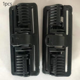Maxbell Vest Quick Release Buckle Slider for Hunting Backpack Strap Belt Accessories Black Long