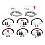 Maxbell Rain Barrel Overflow Hose Kit Durable for Farm Outdoor Activities Garden 2cm Without Taper