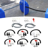 Maxbell Rain Barrel Overflow Hose Kit Durable for Farm Outdoor Activities Garden 2cm Without Taper