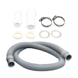 Maxbell Rain Barrel Overflow Hose Kit Durable for Farm Outdoor Activities Garden 2cm Without Taper
