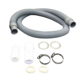 Maxbell Rain Barrel Overflow Hose Kit Durable for Farm Outdoor Activities Garden 2cm Without Taper