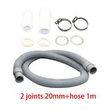 Maxbell Rain Barrel Overflow Hose Kit Durable for Farm Outdoor Activities Garden 2cm Without Taper