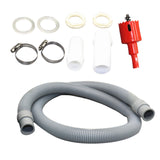 Maxbell Rain Barrel Overflow Hose Kit Durable for Farm Outdoor Activities Garden 2cm With Taper