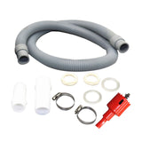 Maxbell Rain Barrel Overflow Hose Kit Durable for Farm Outdoor Activities Garden 2cm With Taper