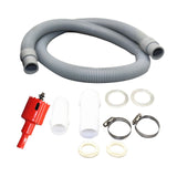 Maxbell Rain Barrel Overflow Hose Kit Durable for Farm Outdoor Activities Garden 2cm With Taper