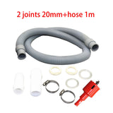 Maxbell Rain Barrel Overflow Hose Kit Durable for Farm Outdoor Activities Garden 2cm With Taper