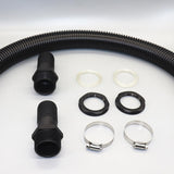 Maxbell Rain Barrel Overflow Hose Kit Durable for Farm Outdoor Activities Garden 2.5cm Without Taper