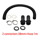 Maxbell Rain Barrel Overflow Hose Kit Durable for Farm Outdoor Activities Garden 3.8cm Without Taper