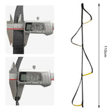 Maxbell Webbing Strap Ladder Hiking Caving Swim Mountaineering Climbing Rope Aider