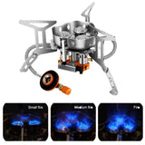 Maxbell Portable Camping Gas Stove Windproof Mini Backpacking Camping Fishing