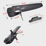 Maxbell Nylon Kayak Boat Rudder Universal Tackle Steering System Fixation for Canoe 45mm pin