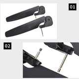 Maxbell Nylon Kayak Boat Rudder Universal Tackle Steering System Fixation for Canoe 45mm pin