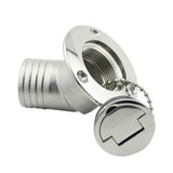 Maxbell Marine Boat Deck Fill Filler Hardware Durable for Trailer Marine Replacement 1.5inch 76mmx74.5mm
