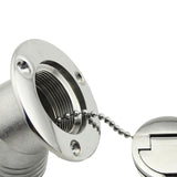 Maxbell Marine Boat Deck Fill Filler Hardware Durable for Trailer Marine Replacement 1.5inch 76mmx74.5mm