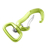 Maxbell Swivel Carabiner Dog Leash Harness Outdoor Camping Tool Home Locking Key Green